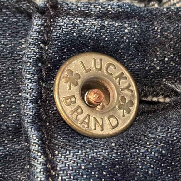 Lucky Brand 121 heritage slim men’s jeans- 32x32- blue denim, button fly - Picture 10 of 12